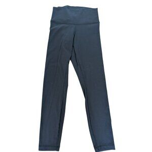 lululemon Wunder Under Pant 28" Luon Fabric Size 6 Black